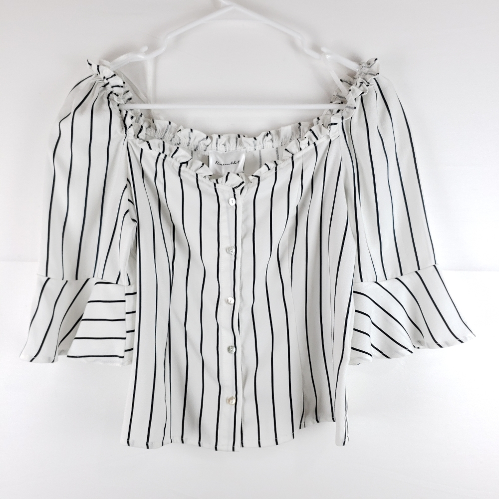 Line & Dot Elisa Striped Top